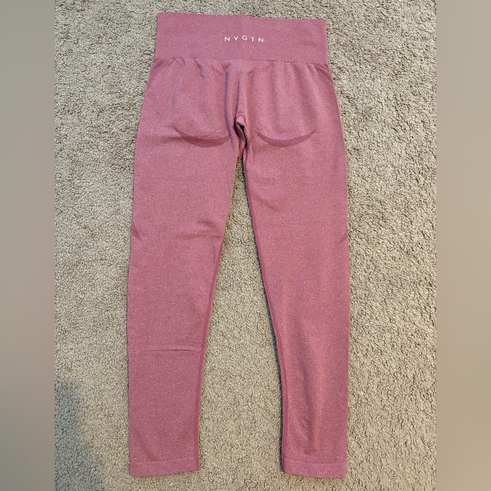 NVGTN Contour Seamless Leggings Maroon
